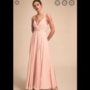 BHLDN Eva Blush Dress
